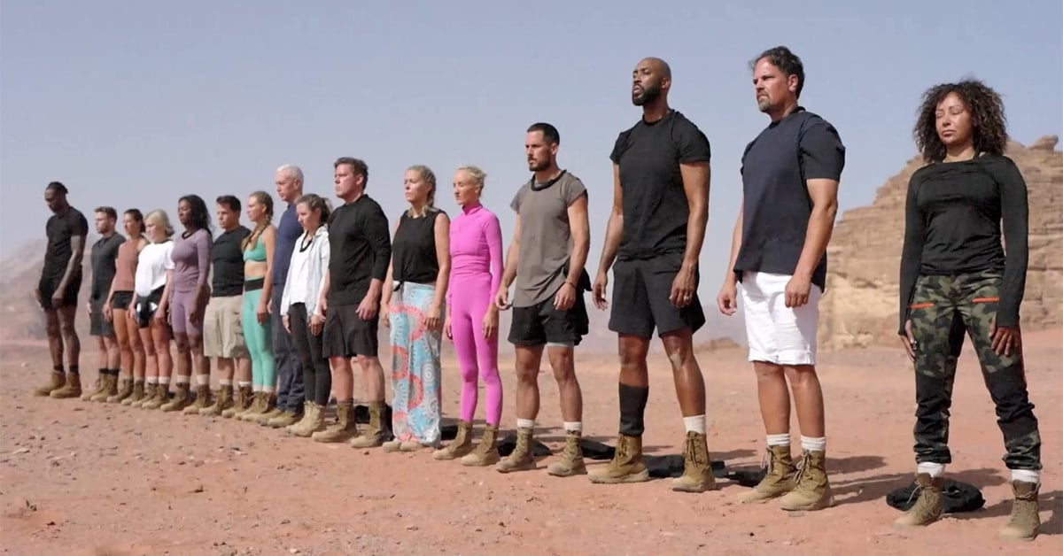 The 16 celebrity contestants in season 1 of Special Forces: World's Toughest Test