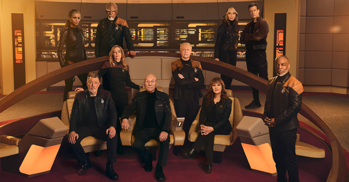 The cast of Star Trek: Picard season 3