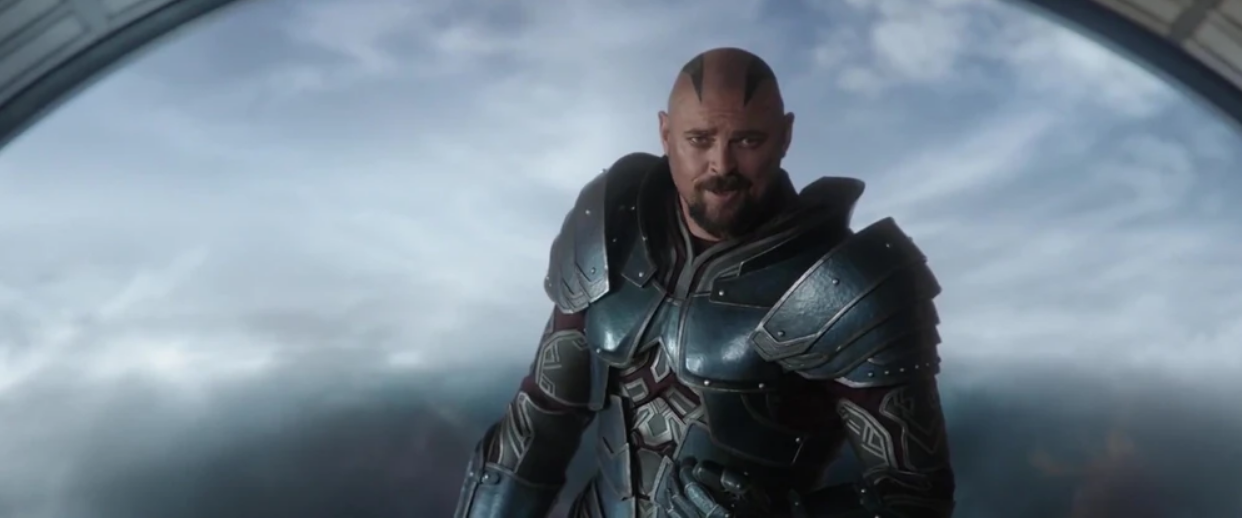 Karl Urban as Skurge in Thor: Ragnarokhor: R