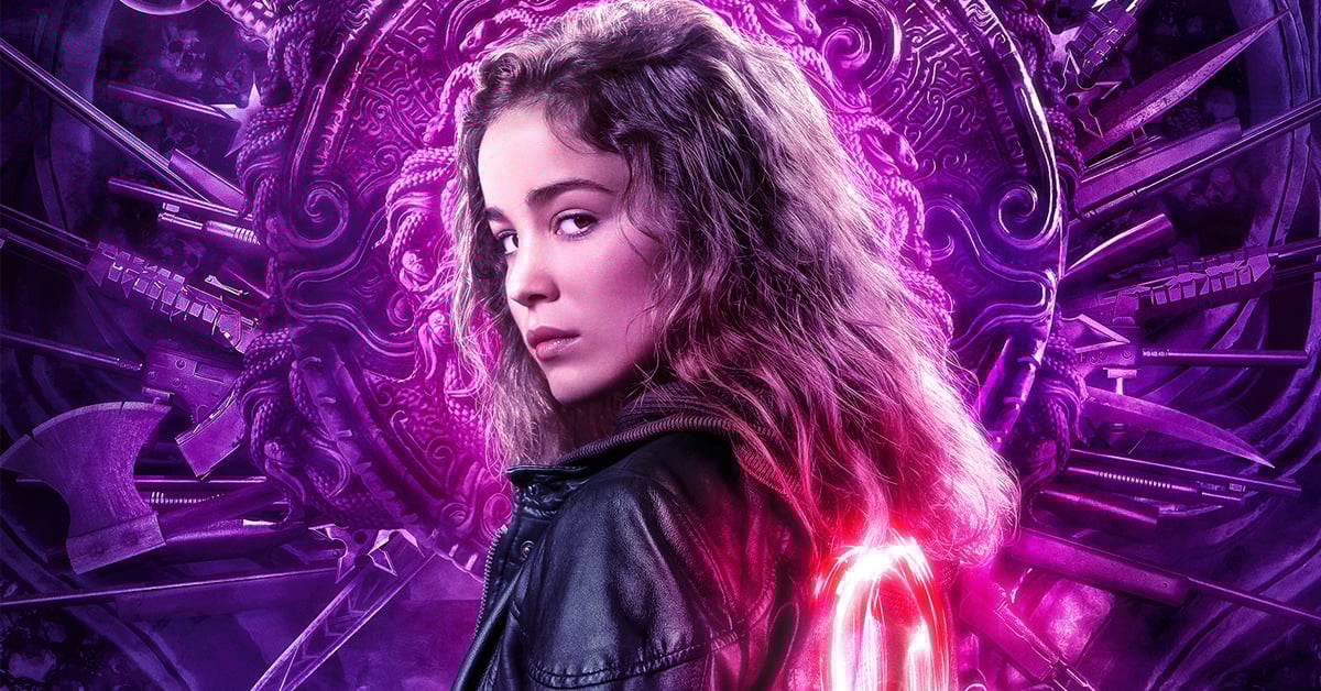 Alba Baptista as Ava Silva in Warrior Nun