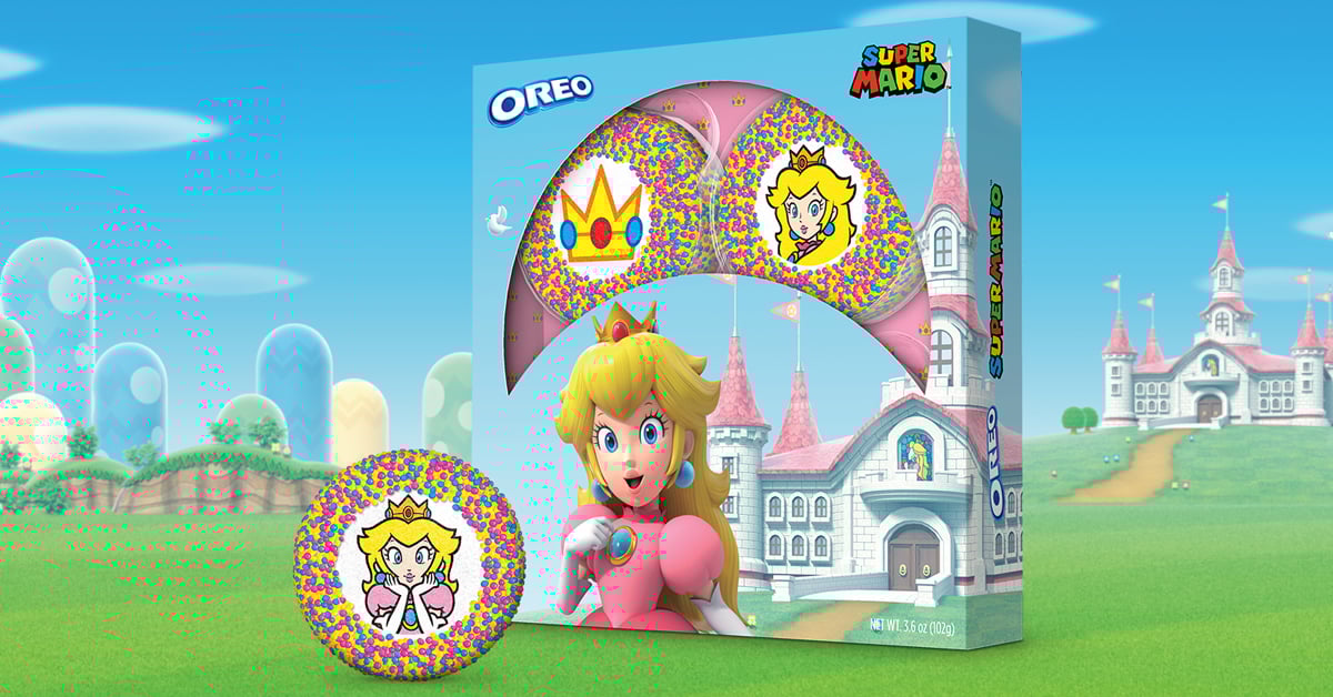Princess Peach Oreos
