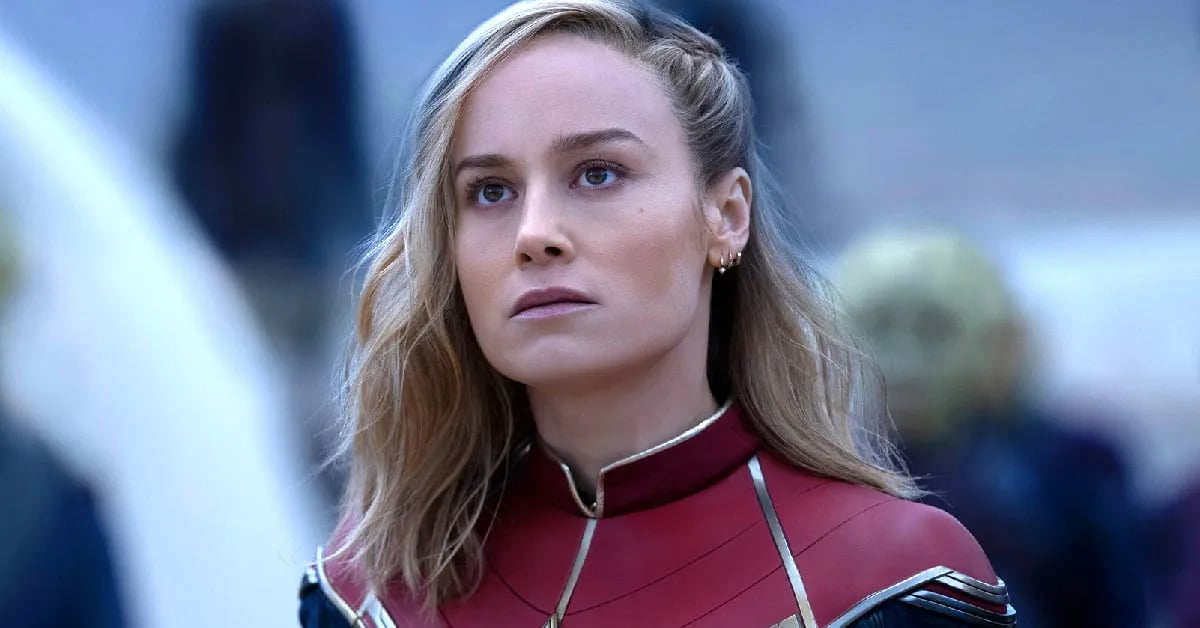 Brie Larson as Carol Danvers in The Marvels