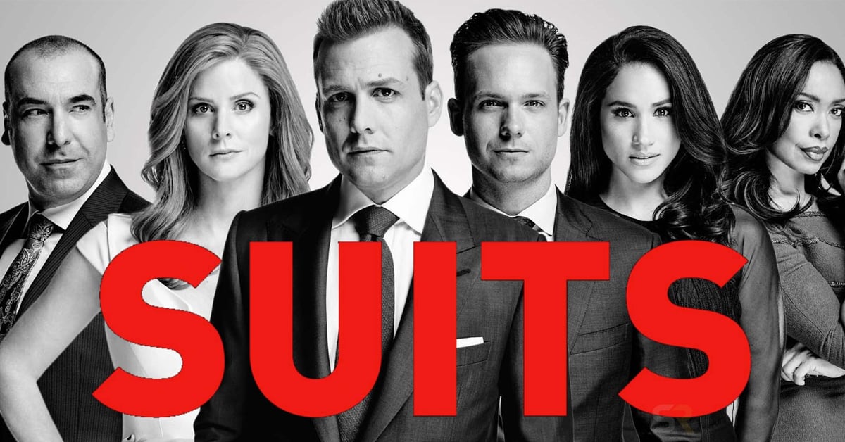 The main cast members of the original Suits series