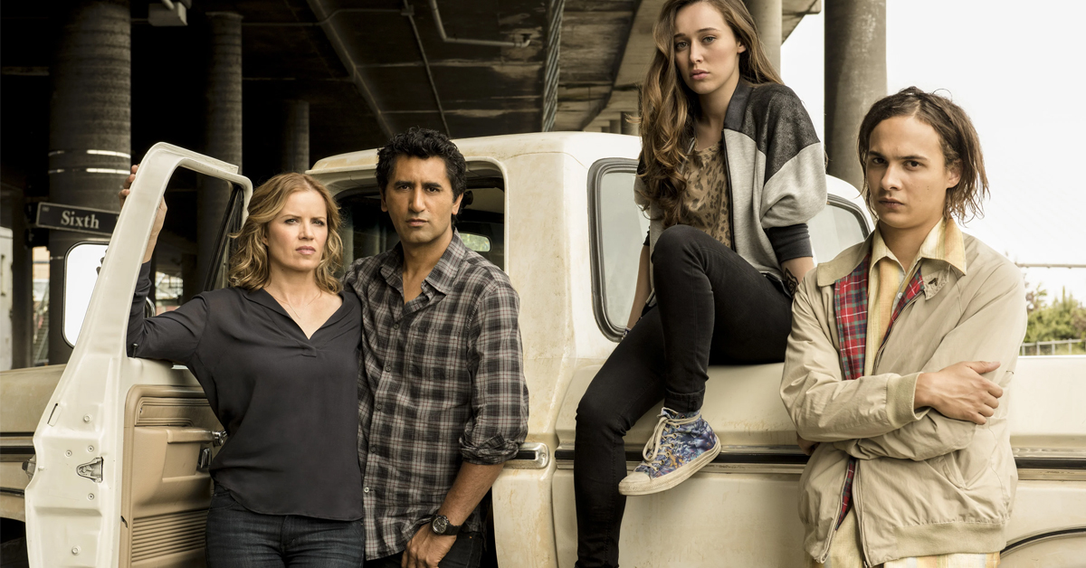 The original main cast of Fear the Walking Dead