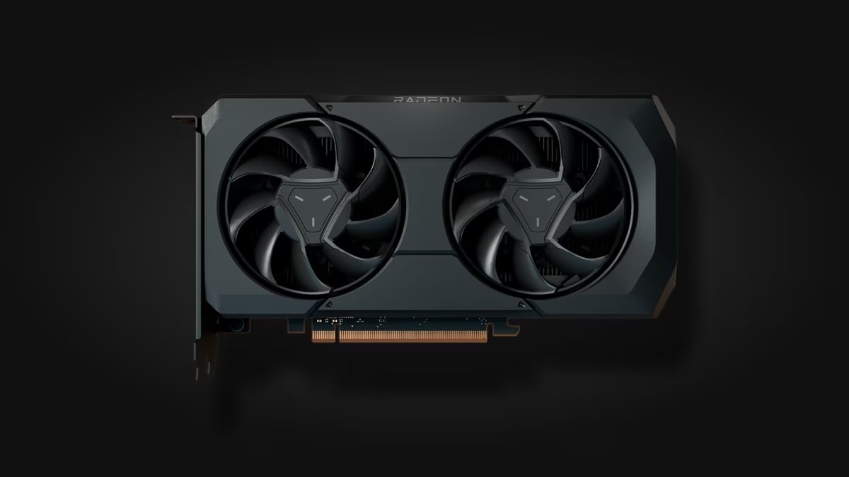 Image of AMD Radeon RX 7600 XT GPU