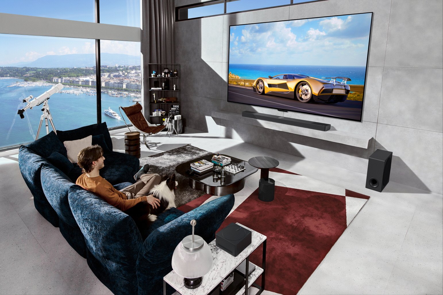 Lifestyle image of 2024 LG OLED TV | ©Image Credit: LG