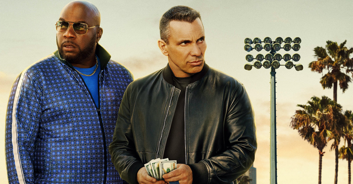 Omar J. Dorsey and Sebastian Maniscalo in Bookie