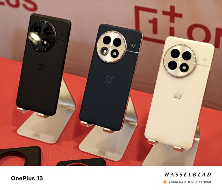 The OnePlus 13R color variants ©Image Credit: GEEKSPIN