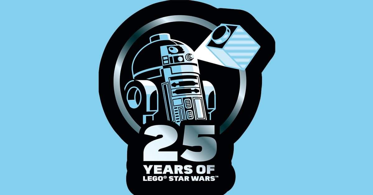 LEGO Star Wars 25th Anniversary logo