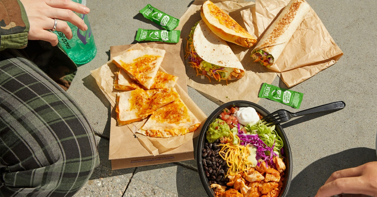 Cantina Chicken Menu at Taco Bell