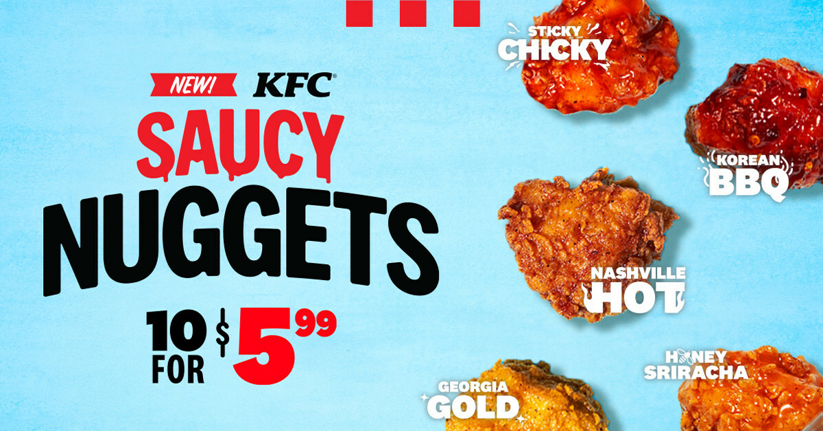 KFC Saucy Nuggets