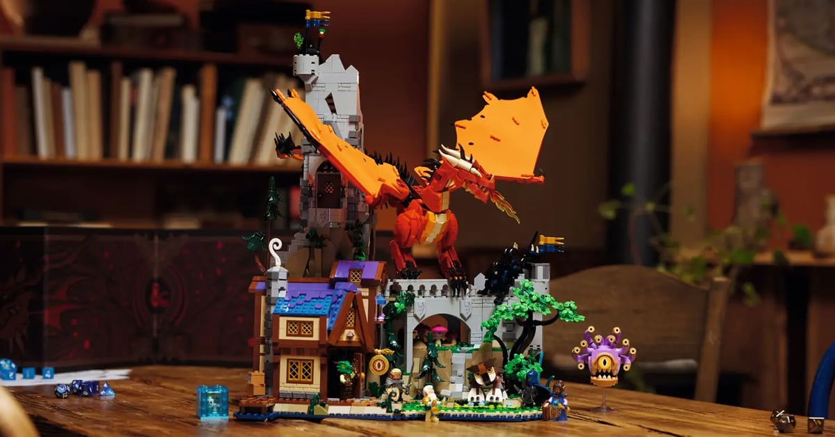 LEGO Ideas DUNGEONS AND DRAGONS Red Dragon’s Tale