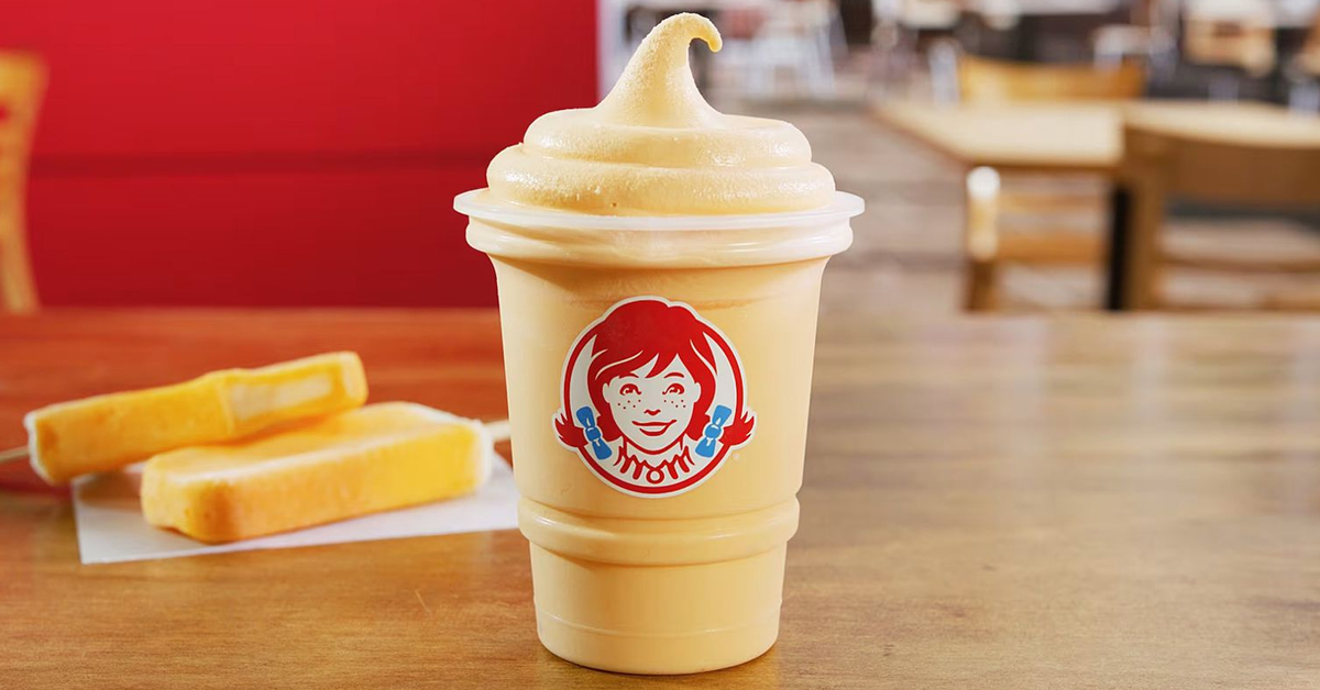 Wendy's Orange Dreamsicle Frosty