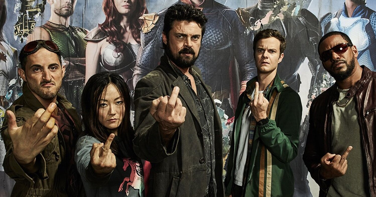 Members of The Boys in the Amazon Prime Video series The Boys