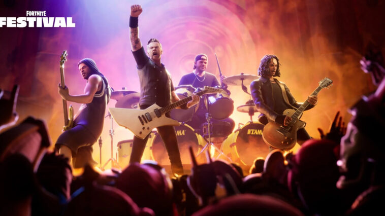 Metallica's Fortnite Concert