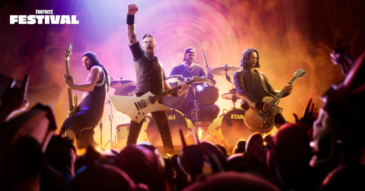 Metallica's Fortnite Concert