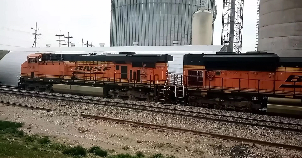 A BNSF Railway coal train