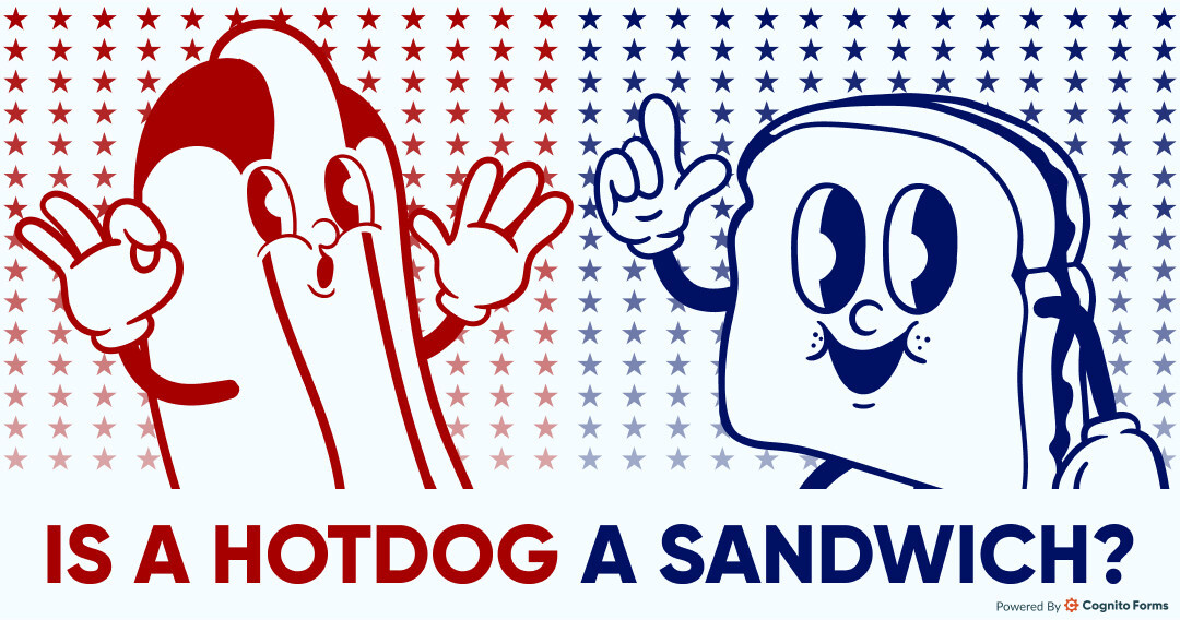 Is a hot dog a sandwich?