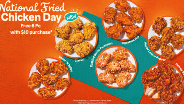 Popeyes Boneless Wings National Fried Chicken Day Promotion