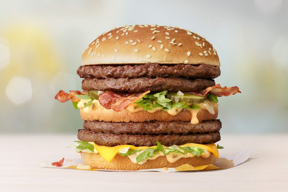Double Big Mac with Bacon