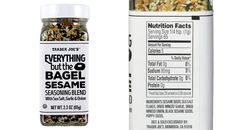 Trader Joe's Everything but the bagel seasoning