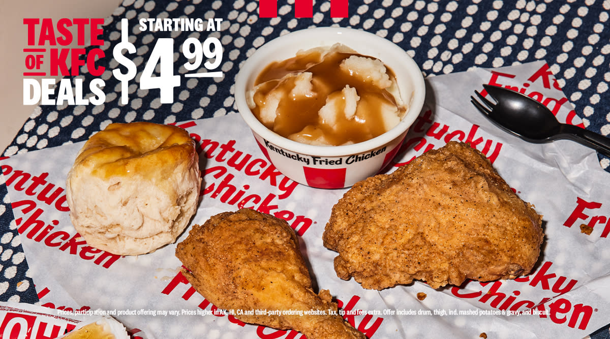 KFC $5 Value Deals