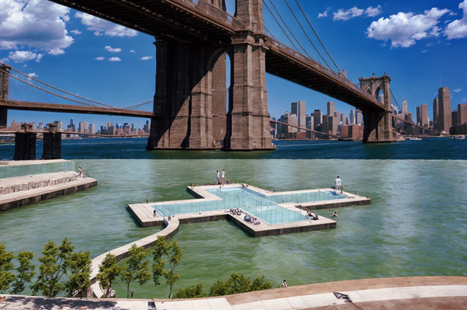 NYC Floating +Pool