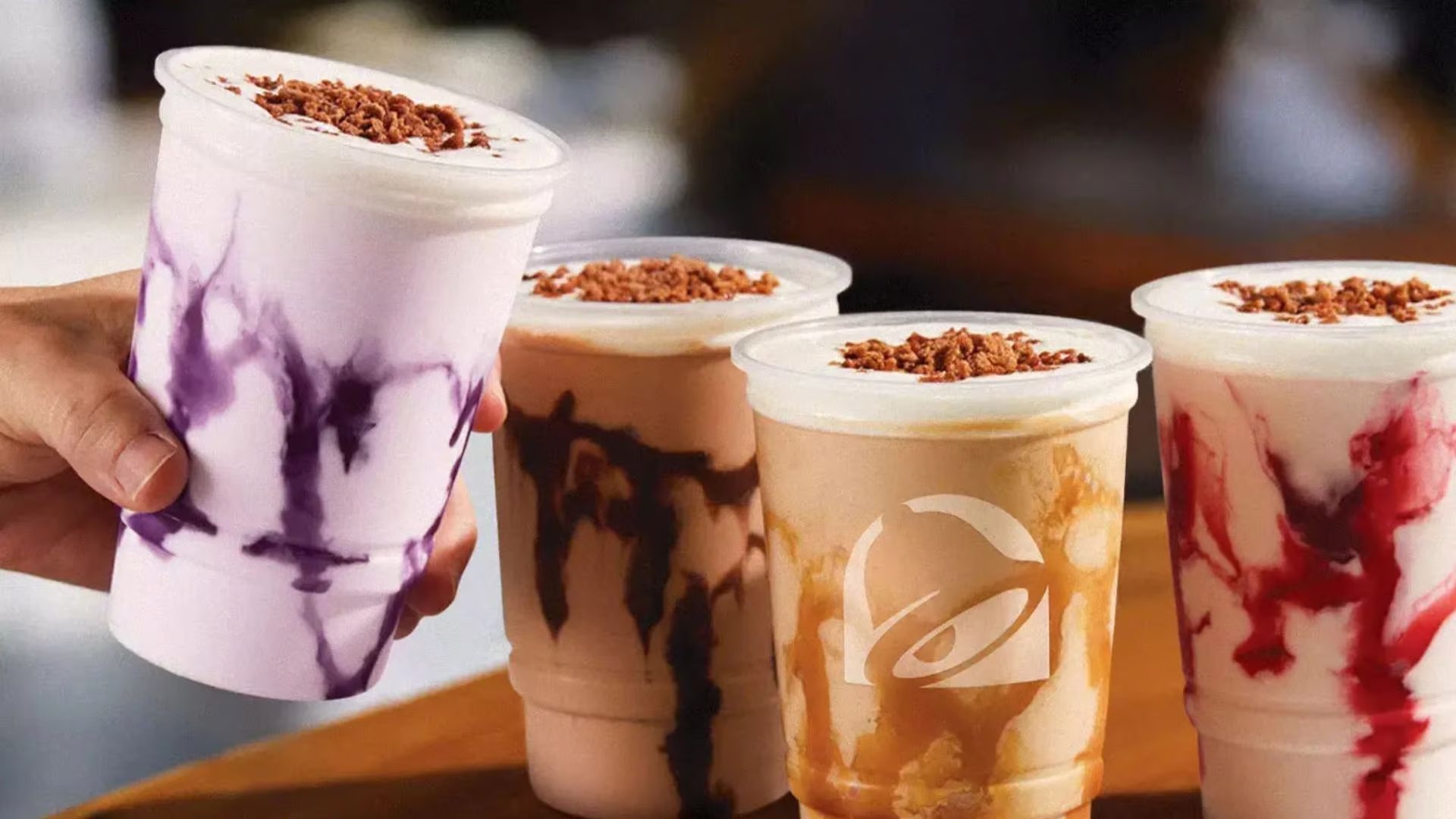 Taco Bell Churro Chiller Shakes