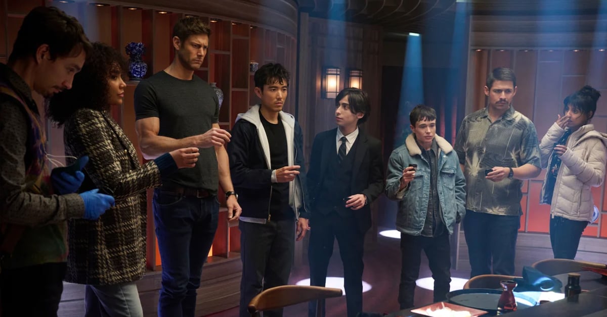The Hargreeves siblings and Lila in The Umbrella Academy Season 4