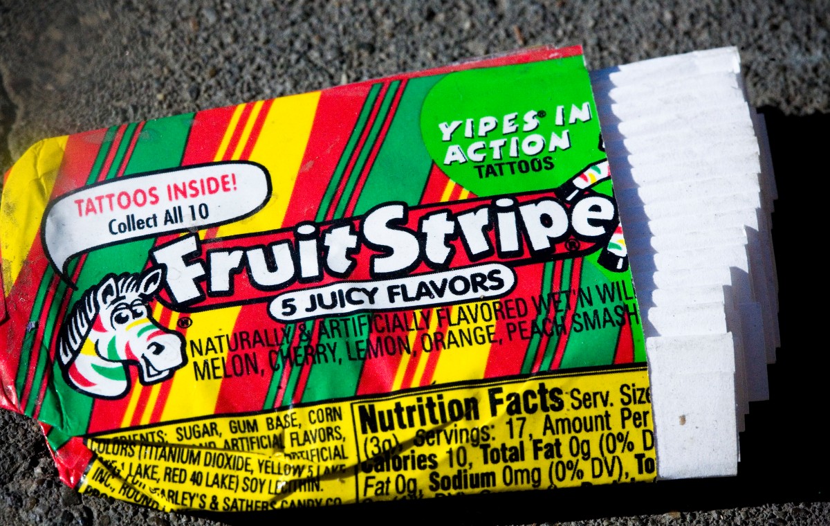 Fruit Stripe Gum | ©Image Credit: Flickr / Thomas Hawk