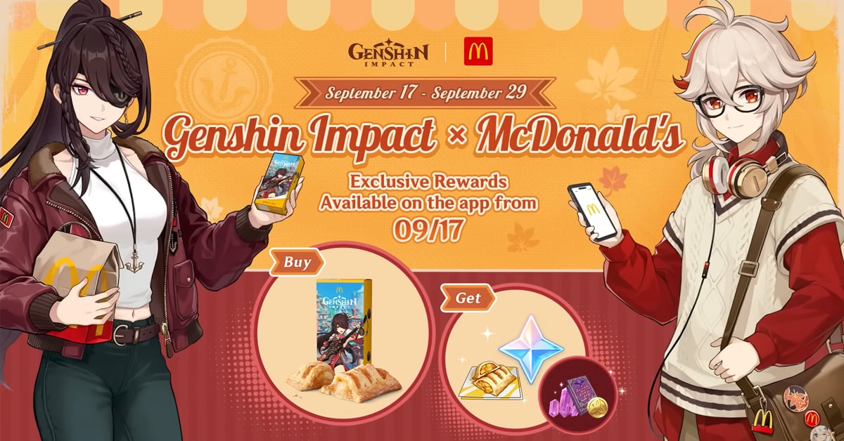 Genshin Impact x McDonald's collaboration | ©Image Credit: Genshin Impact/YouTube