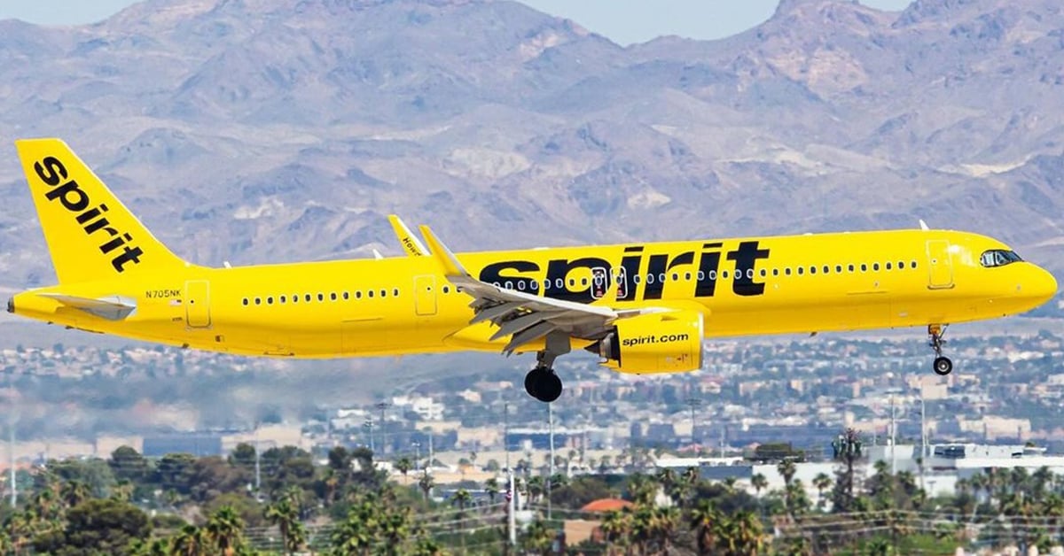 A Spirit Airlines plane | ©Image Credit: Spirit Airlines/Facebook