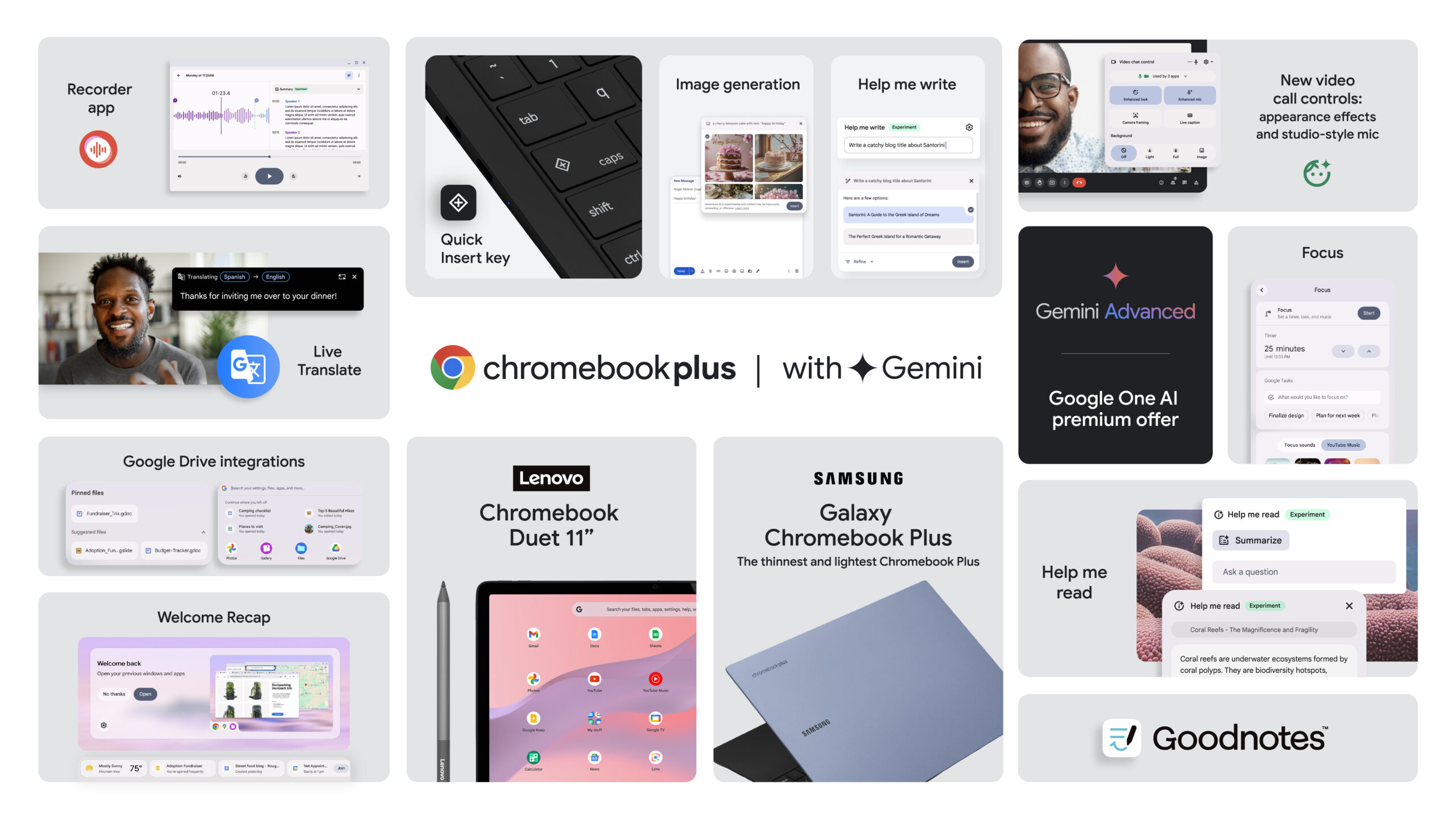 Chromebook's Fall 2024 Updates©Image Credit: Google