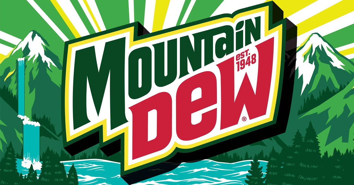 Mountain Dew's new logo | ©Image Credit: PepsiCo