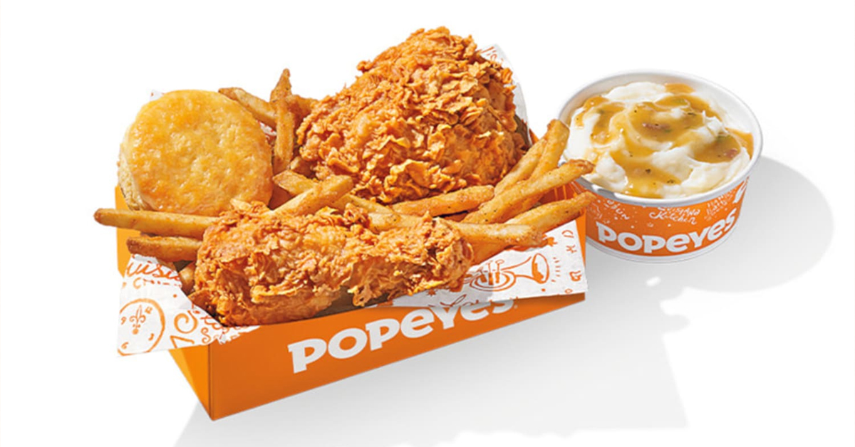 Popeyes $6 Big Box | ©Image Credit: Popeyes