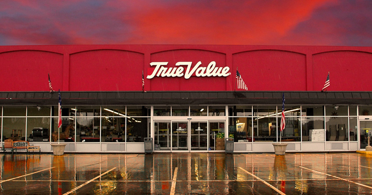 The facade of a True Value store | ©Image Credit: True Value Company