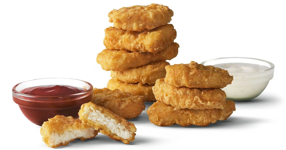 10-piece Chicken McNuggets | ©Image Credit: McDonald's