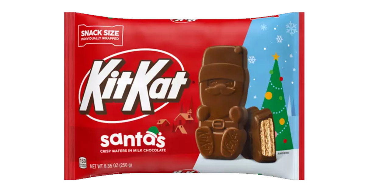 Kit Kat Santas | ©Image Credit: The Hershey Company