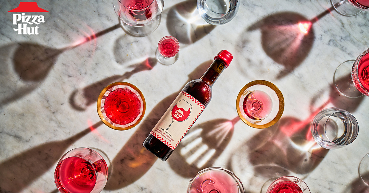 Pizza Hut's Pizza Wine | ©Image Credit: Pizza Hut