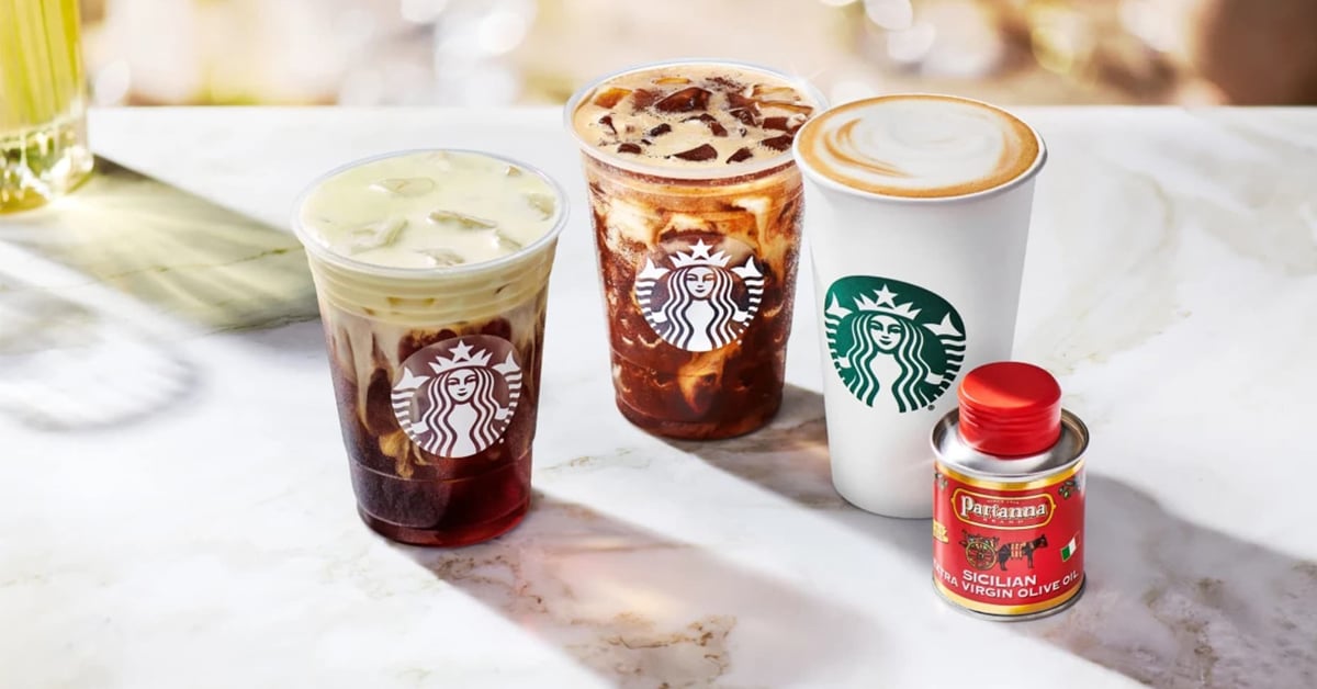 Starbucks' line of Oleato drinks | ©Image Credit: Starbucks
