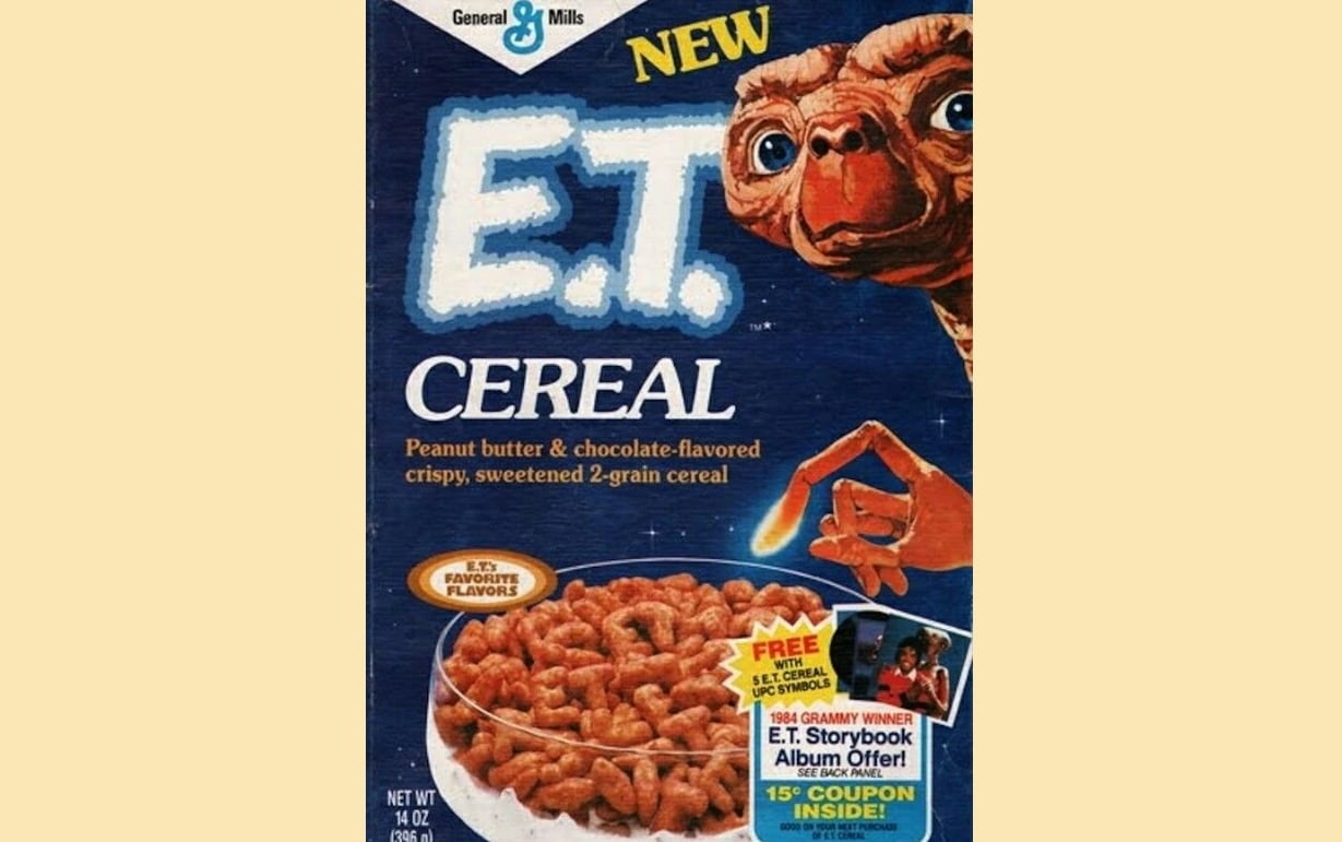 17 Breakfast Cereals from the 70s and 80s That No Longer Exist 15 E.T. Cereal by General Mills