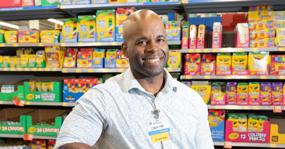 A store manager at Walmart | ©Image Credit: Walmart