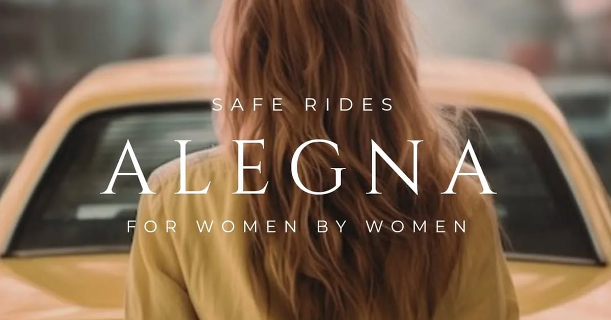 Alegna offers safe rides for women by women | ©Image Credit: Alegna/Instagram