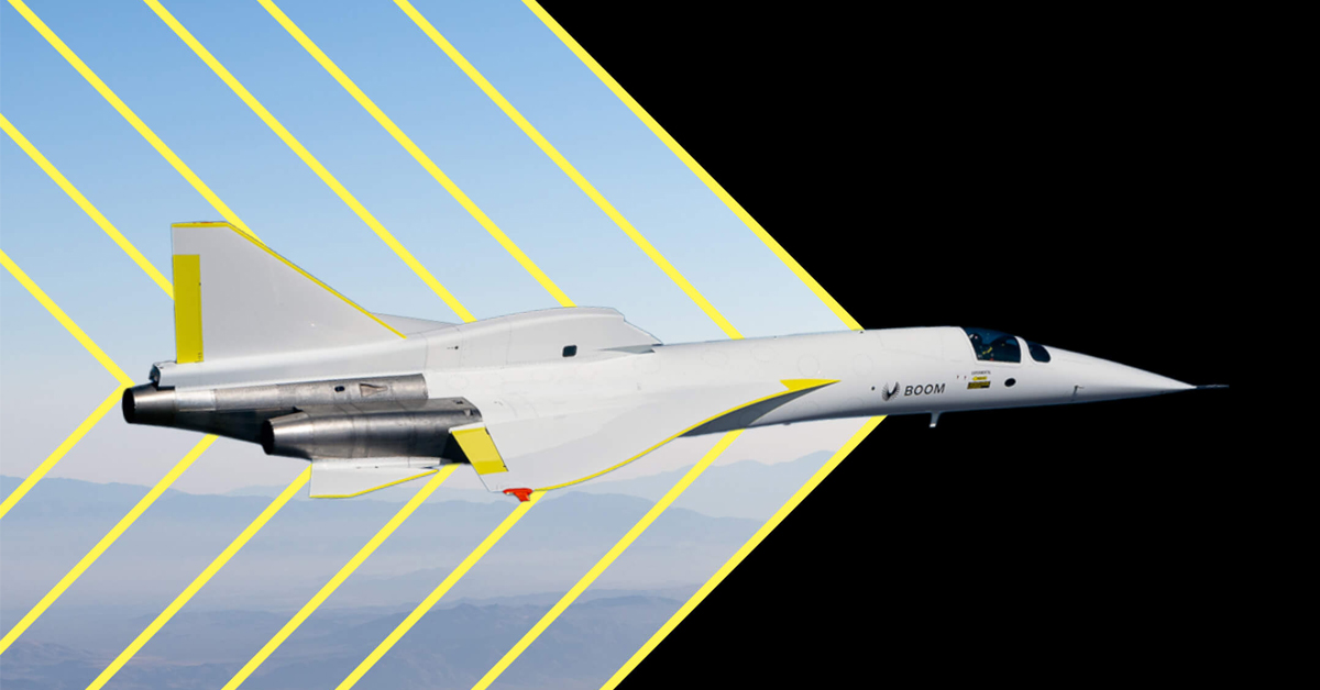 Boom Supersonic's XB-1 | ©Image Credit: Boom Supersonic/X