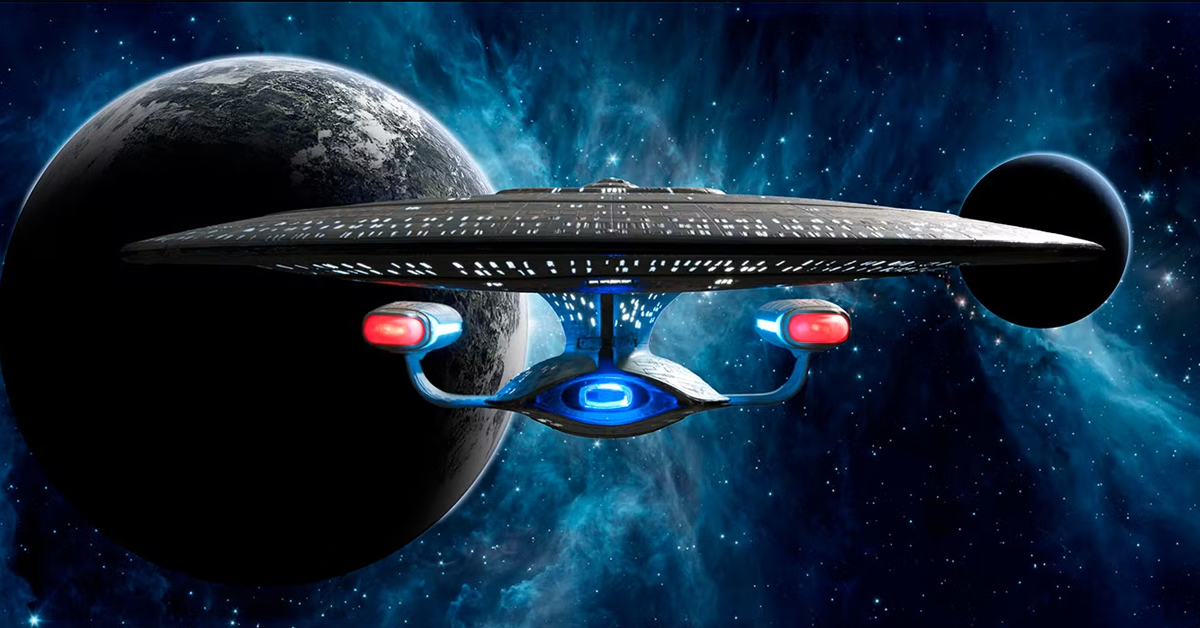 Enterprise-D from Star Trek: The Next Generation | ©Image Credit: Paramount Television