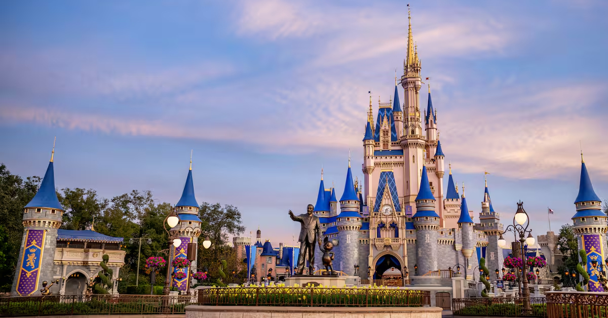 The exterior of a castle at Walt Disney World | ©Image Credit: Disney Parks