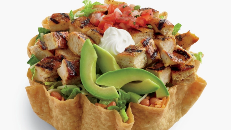 10 Fast-Food Salads Packed With More Calories Than an Actual Burger 6 El Pollo Loco Double Chicken Tostada Salad