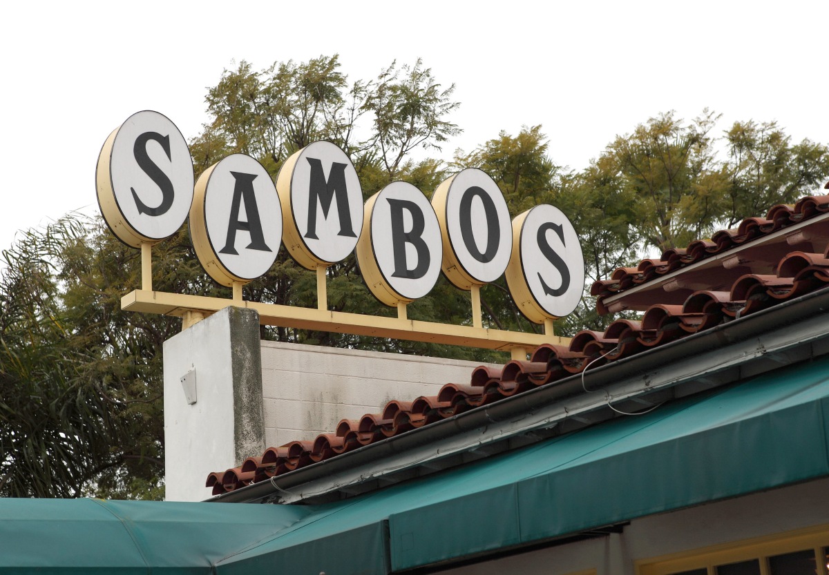 The signage for Sambo's Restaurant in Santa Barbara | ©Image Credit: Flickr / Steven Miller
