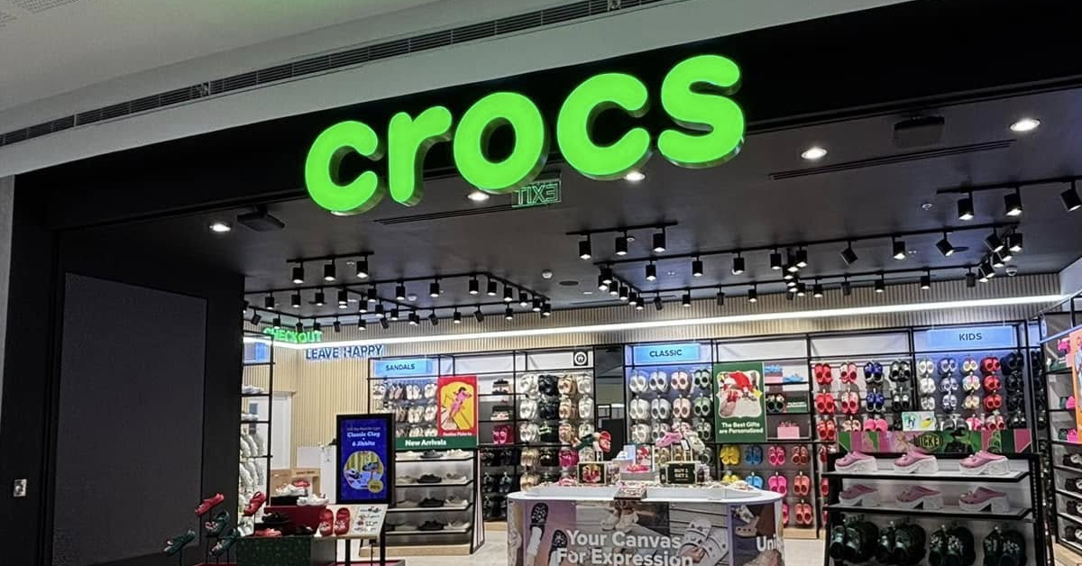 A Crocs mall outlet | ©Image Credit: Crocs/Facebook