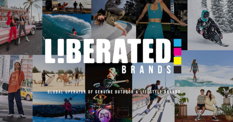 A photo collage showcasing brands licensed under Liberated Brands | ©Image Credit: Liberated Brands